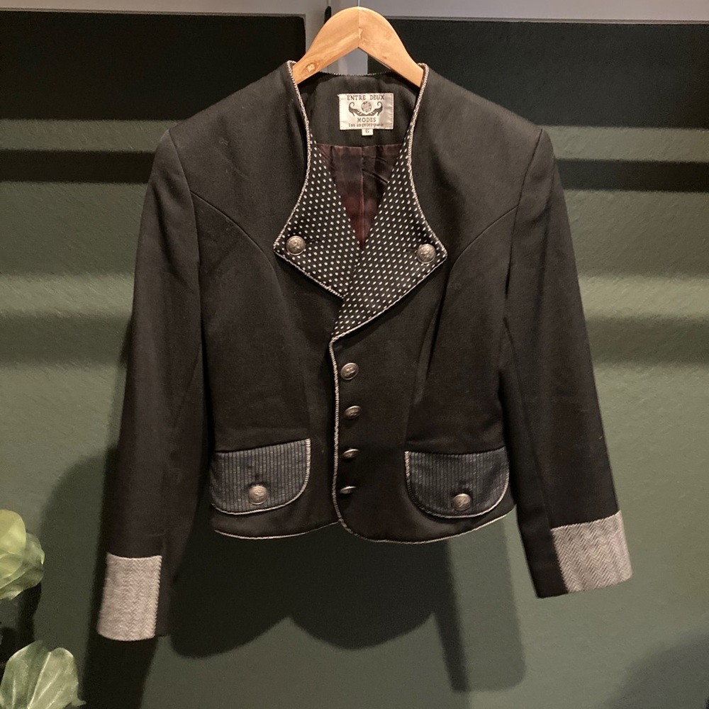 Entre deux modes preppy blazer